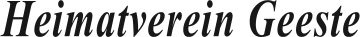 Heimatverein Geeste