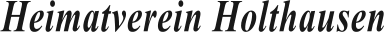 Heimatverein Holthausen