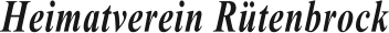 Heimatverein Rütenbrock