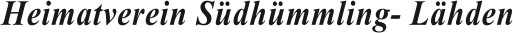 Heimatverein Südhümmling- Lähden